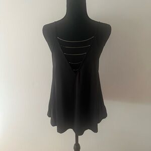 Silence + Noise Black Strappy Camisole